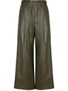 JEJIA VEGAN LEATHER TROUSERS