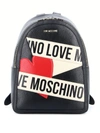 LOVE MOSCHINO FRONT LOGO BACKPACK