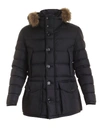 MONCLER CLUNY DOWN JACKET IN BLACK