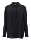 GIVENCHY CHANE SHIRT IN BLACK