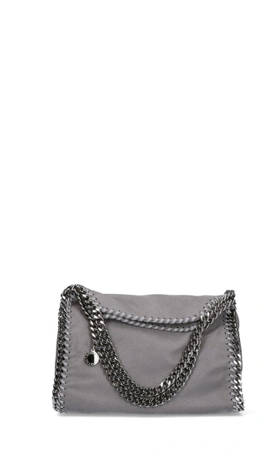 Stella Mccartney Falabella Mini Tote Bag In Grigio