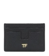 TOM FORD LEATHER CARD HOLDER,P00489820