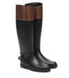 BRUNELLO CUCINELLI LEATHER KNEE-HIGH BOOTS,P00490196