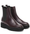 TOD'S LEATHER CHELSEA BOOTS,P00494799