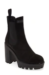 Giuseppe Zanotti Women's Tonix Lug-sole Suede Platform Boots In Black