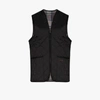 Barbour Quilted Sleeveless Gilet In Black