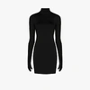 VETEMENTS GLOVED FITTED MINI DRESS