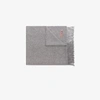 Acne Studios Canada New Fringed Scarf In Grey