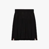 THOM BROWNE PLEATED WOOL SKIRT