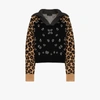 ALANUI LEOPARD BANDANA CASHMERE SWEATER