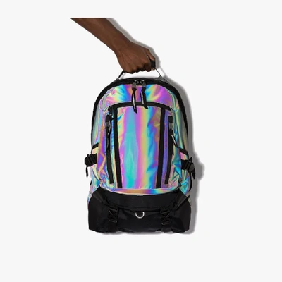 Indispensable Aurora Iridescent-effect Belt Bag In Black