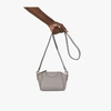 Givenchy Nano Antigona Sugar Leather Crossbody Bag In Grey