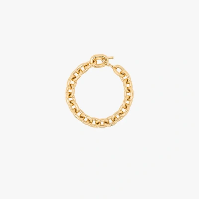 Rabanne Gold Tone Link Necklace In Not Applicable