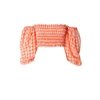 Aggi By Halewski Top Ibbie Bright Marigold In Marigold