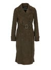 GOLDEN GOOSE GOLDEN GOOSE DELUXE BRAND DOUBLE BREASTED TRENCH COAT