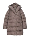 Add Down Jacket In Light Brown