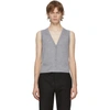 DION LEE GREY WOOL waistcoat