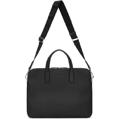 Hugo Boss Boss Black Double Document Briefcase In 001 Black