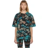 S.R. STUDIO. LA. CA. MULTICOLOR TIE-DYE FLAME T-SHIRT