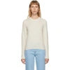 A.P.C. A.P.C. OFF-WHITE WOOL ESME SWEATER