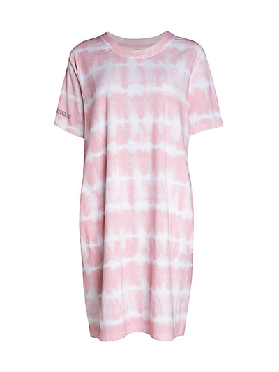 Hue Women's Tie Dye Sleepshirt Nightgown In Bella Blue