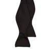 Polo Ralph Lauren Silk Butterfly Bow Tie In Black Satin