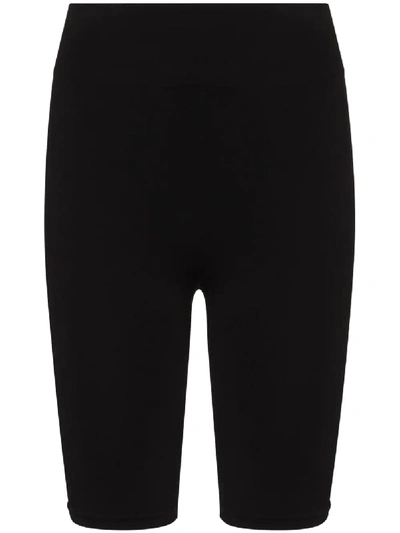 Prism Open Minded High-rise Cycling Shorts In Black
