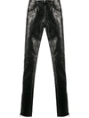 JUST CAVALLI LOGO WAIST SKINNY TROUSERS