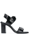 CHRISTIAN WIJNANTS TOUCH STRAP 100MM SANDALS