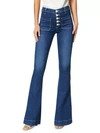 RAMY BROOK Cindy Button-Fly Flare Jeans