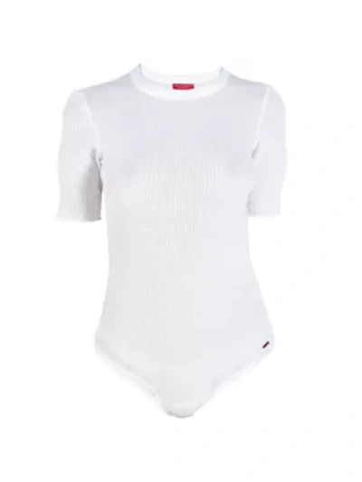 N:philanthropy Suri Bodysuit In White