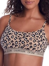 Calvin Klein Ck One Cotton Bralette In Stephen Animal