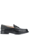 TOD'S LEATHER CLASSIC LOAFERS