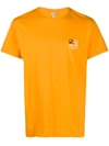 Loewe Anagram-embroidered Cotton-jersey T-shirt In Orange