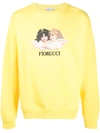 FIORUCCI CHERUB-PRINT SWEATSHIRT