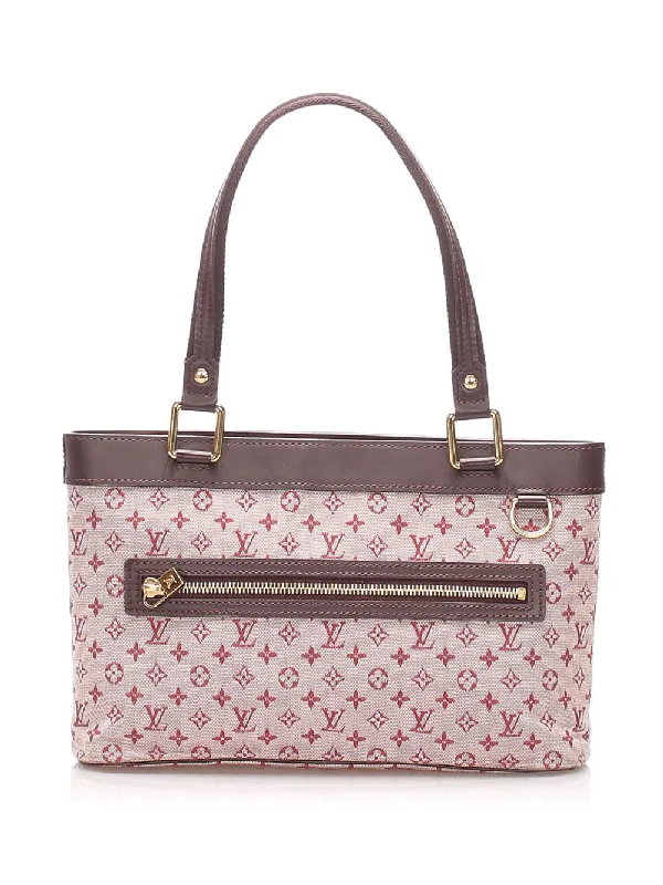 Pre-Owned Louis Vuitton Pre-owned Monogram Shoulder Bag In Pink | ModeSens
