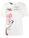 BOUTIQUE MOSCHINO GRAPHIC PRINT T-SHIRT