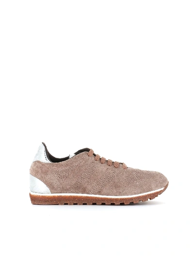 Alberto Fasciani Flat Low Top Sneakers In Neutrals