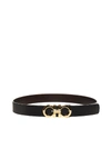 FERRAGAMO GANCINI REVERSIBLE LEATHER BELT,11454589