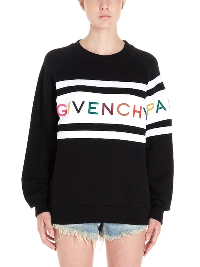 Givenchy 3d Sweatshirt In Black