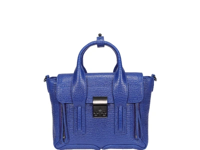 3.1 Phillip Lim Pashli Mini Satchel Bag In Blue