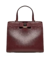 FERRAGAMO VARA BOW LEATHER TOTE BAG,11454525