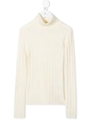 GUCCI RIBBED ROLL NECK JUMPER