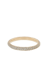 KWIAT 18KT ROSE GOLD MOONLIGHT 3-ROW PAVE DIAMONDS RING