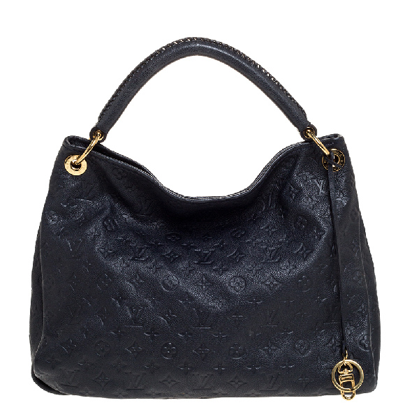 Pre-Owned Louis Vuitton Bleu Infini Monogram Empreinte Leather Artsy Mm Bag In Blue | ModeSens