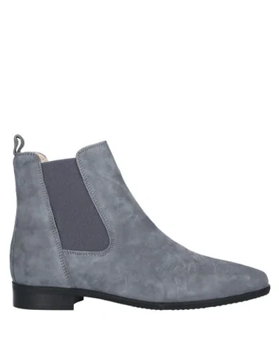 Anna Baiguera Ankle Boots In Grey