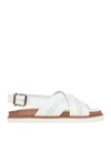Tod's Sandals In White