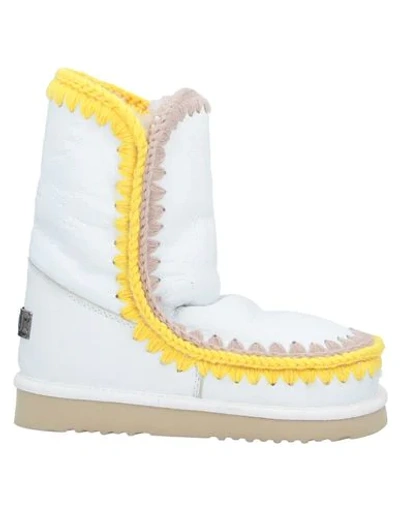 Mou Ankle Boot In White