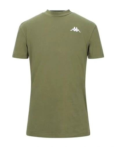 Kappa T-shirt In Military Green