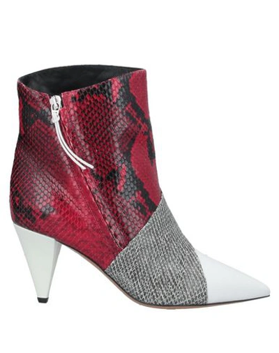 Isabel Marant Ankle Boots In White
